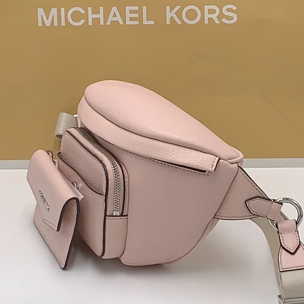 MICHAEL KORS  Maisie Large Pebbled Leather 2-in-1 Waistpack Fannypack C